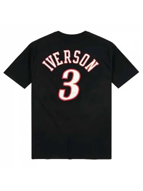 Mitchell&Ness t-shirt Iverson 3  Philandelphia Mitchell&Ness | BMTRINTL1074IVERSON 3